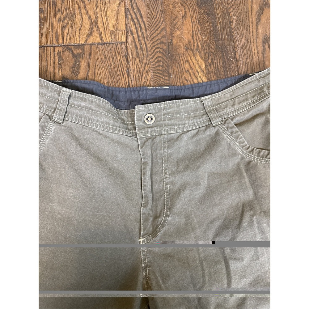 KÜHL Ramblr Shorts Men’s 38 Style 5125 Olive Vintage Patina Hiking Outdoor 9.5” - Picture 2 of 8